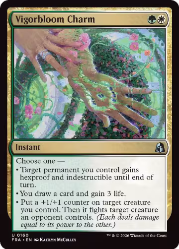 Vigorbloom Charm (160), Reality Fracture — Magic card price