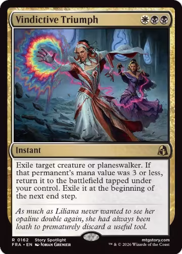 Vindictive Triumph (162), Reality Fracture — Magic card price