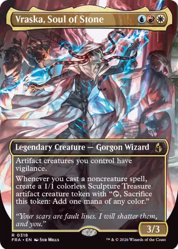 Vraska, Soul of Stone (Borderless) (318), Reality Fracture — Magic card price