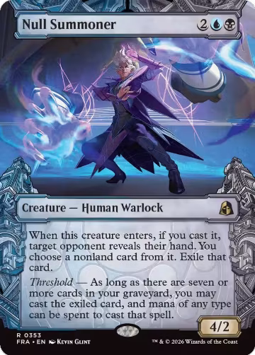 Null Summoner (Showcase) (353), Reality Fracture — Magic card price