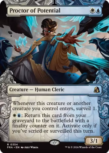 Proctor of Potential (Showcase) (354), Reality Fracture — Magic card price