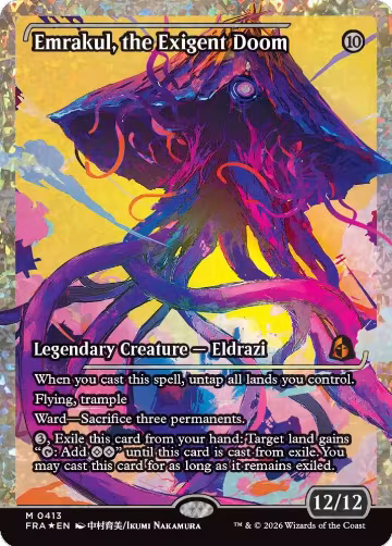 Emrakul, the Exigent Doom (Showcase) (Fracture Foil) (413), Reality Fracture — Magic card price