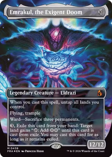 Emrakul, the Exigent Doom (Borderless) (438), Reality Fracture — Magic card price