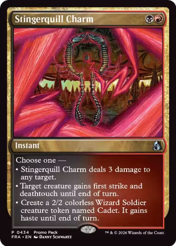 Stingerquill Charm (434), Promo Pack: Reality Fracture — Magic card price