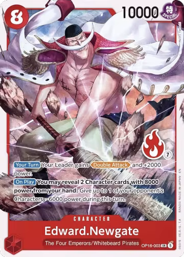 Edward.Newgate (OP16-003) (Ace Deck) (OP16-003) — card price