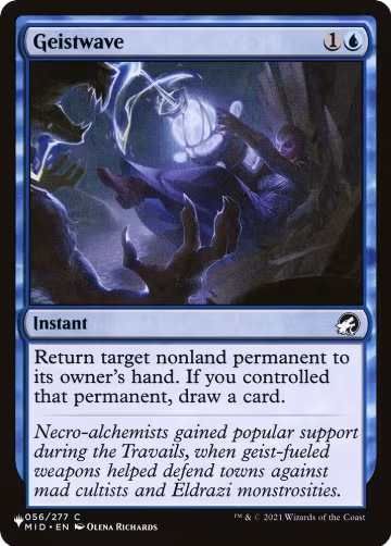 Geistwave (56), The List Reprints — Magic card price