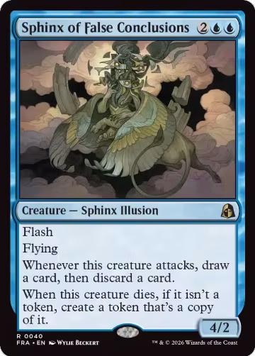 Sphinx of False Conclusions (40), Reality Fracture — Magic card price