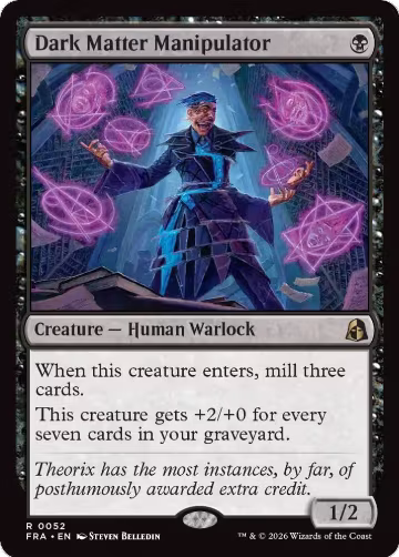 Dark Matter Manipulator (52), Reality Fracture — Magic card price
