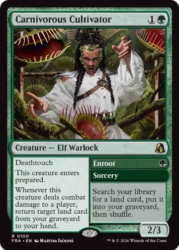 Carnivorous Cultivator (100), Reality Fracture — Magic card price