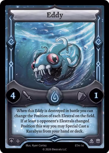 Eddy (ETH-14), Shattered Stars - Ethereal — Elestrals card price