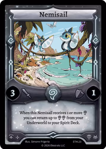 Nemisail (ETH-23), Shattered Stars - Ethereal — Elestrals card price