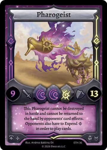 Pharogeist (ETH-36), Shattered Stars - Ethereal — Elestrals card price