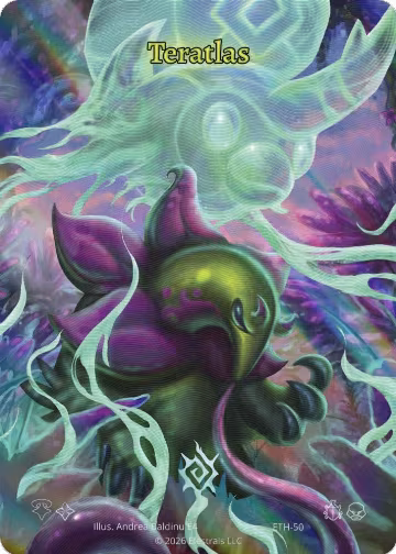 Teratlas (Full Art) (ETH-50), Shattered Stars - Ethereal — Elestrals card price