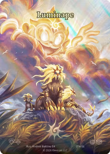 Luminape (Full Art) (ETH-56), Shattered Stars - Ethereal — Elestrals card price