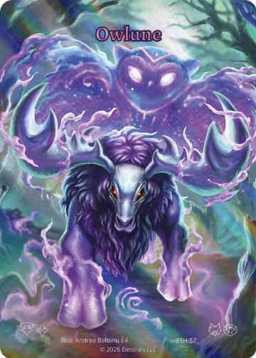 Owlune (Full Art) (ETH-57), Shattered Stars - Ethereal — Elestrals card price