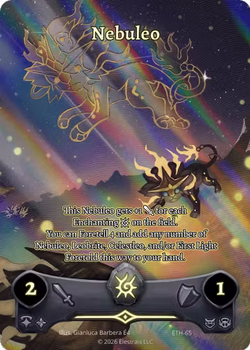Nebuleo (ETH-65), Shattered Stars - Ethereal — Elestrals card price