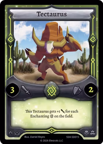 Tectaurus (SSH-SD015), Divine Champions: Snowshade Starter Decks — Elestrals card price