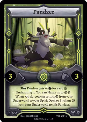 Pandzer (SSH-SD016), Divine Champions: Snowshade Starter Decks — Elestrals card price