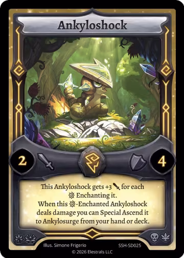 Ankyloshock (SSH-SD025), Divine Champions: Snowshade Starter Decks — Elestrals card price