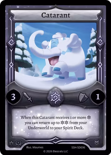 Catarant (SSH-SD036), Divine Champions: Snowshade Starter Decks — Elestrals card price