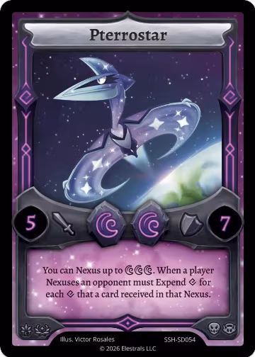 Pterrostar (SSH-SD054), Divine Champions: Snowshade Starter Decks — Elestrals card price