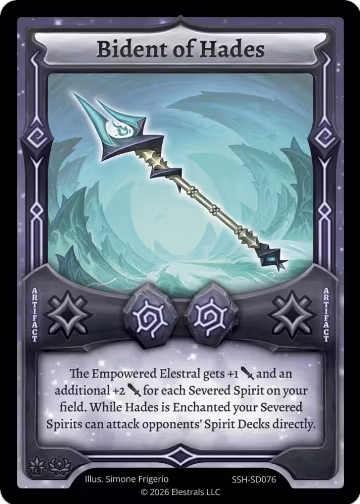 Bident of Hades (SSH-SD076), Divine Champions: Snowshade Starter Decks — Elestrals card price