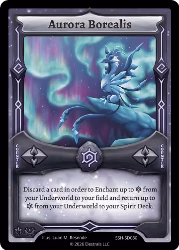 Aurora Borealis (SSH-SD080), Divine Champions: Snowshade Starter Decks — Elestrals card price