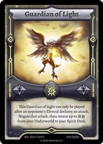 Guardian of Light (SSH-SD089), Divine Champions: Snowshade Starter Decks — Elestrals card price