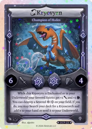 Kryovyrn - Champion of Hades (DCP-23) — card price