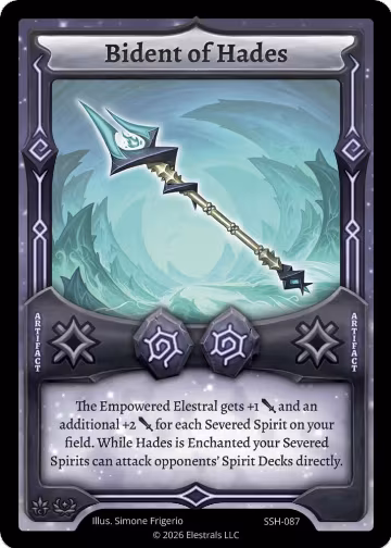 Bident of Hades (SSH-087), Divine Champions: Snowshade — Elestrals card price