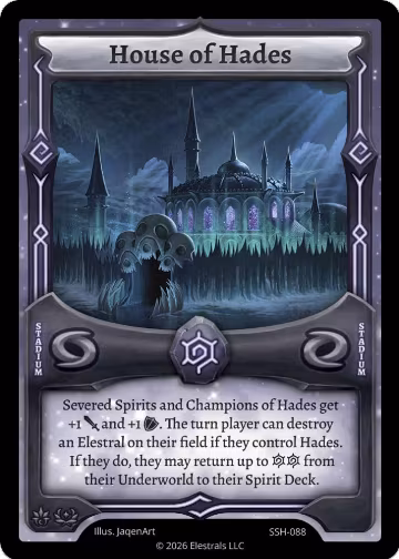 House of Hades (SSH-088), Divine Champions: Snowshade — Elestrals card price