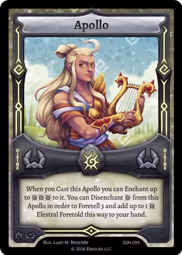 Apollo (SSH-093), Divine Champions: Snowshade — Elestrals card price