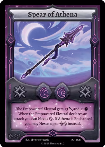 Spear of Athena (SSH-098), Divine Champions: Snowshade — Elestrals card price