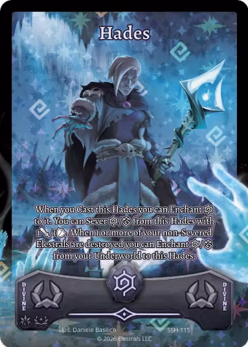 Hades (Full Art) (SSH-115), Divine Champions: Snowshade — Elestrals card price