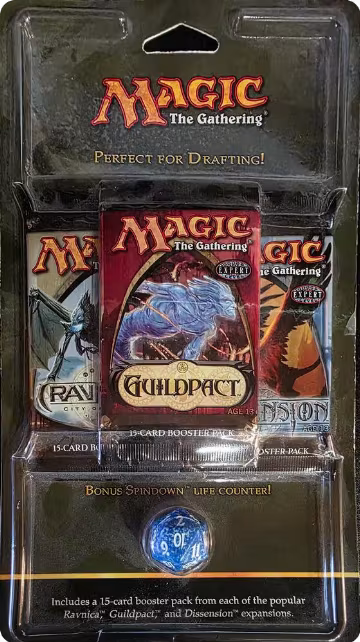 3-Pack Draft Blister Pack With Spindown Life Counter, Unique and Miscellaneous Promos — Magic sealed product price
