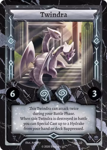 Twindra (SP1-22), Starter Pack — Elestrals card price