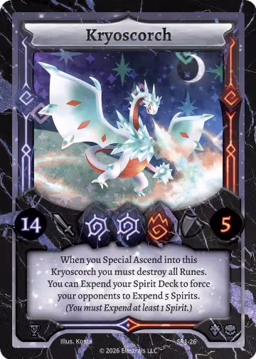Kryoscorch (SP1-26), Starter Pack — Elestrals card price
