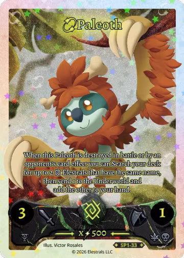 Paleoth (SP1-33), Starter Pack — Elestrals card price