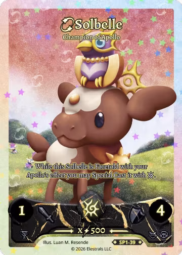 Solbelle - Champion of Apollo (SP1-39), Starter Pack — Elestrals card price