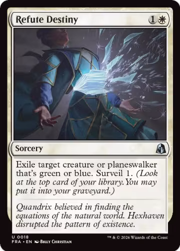 Refute Destiny (18), Reality Fracture — Magic card price