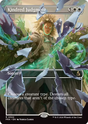 Kindred Judgment (Borderless) (322), Reality Fracture — Magic card price