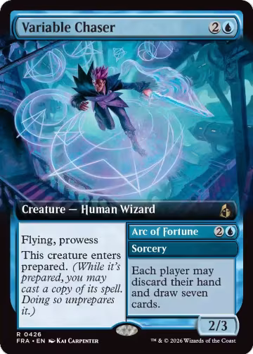 Variable Chaser (Extended Art) (426), Reality Fracture — Magic card price