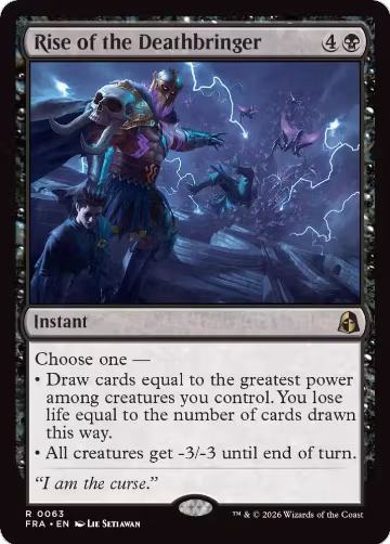 Rise of the Deathbringer (63), Reality Fracture — Magic card price