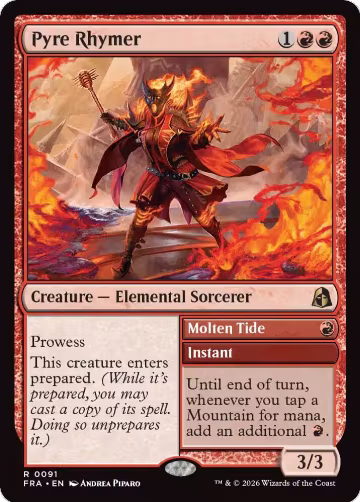 Pyre Rhymer (91), Reality Fracture — Magic card price