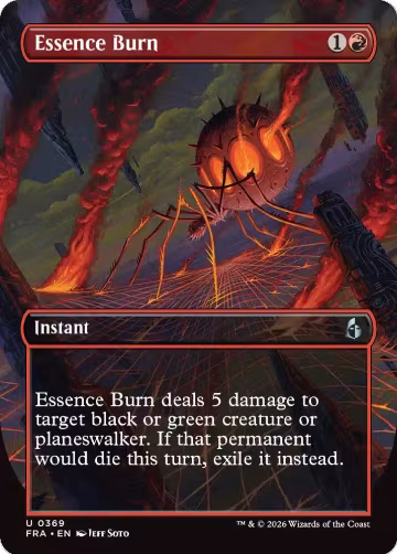 Essence Burn (Borderless) (369), Reality Fracture — Magic card price