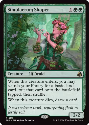 Simulacrum Shaper (113), Reality Fracture — Magic card price