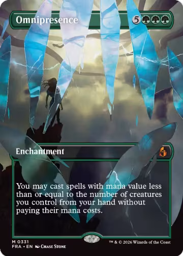 Omnipresence (Borderless) (0331) (331), Reality Fracture — Magic card price