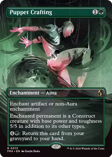 Puppet Crafting (Borderless) (373), Reality Fracture — Magic card price