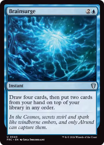 Brainsurge (40), Commander: Reality Fracture — Magic card price