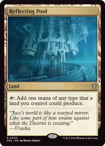 Reflecting Pool (23), Commander: Reality Fracture — Magic card price